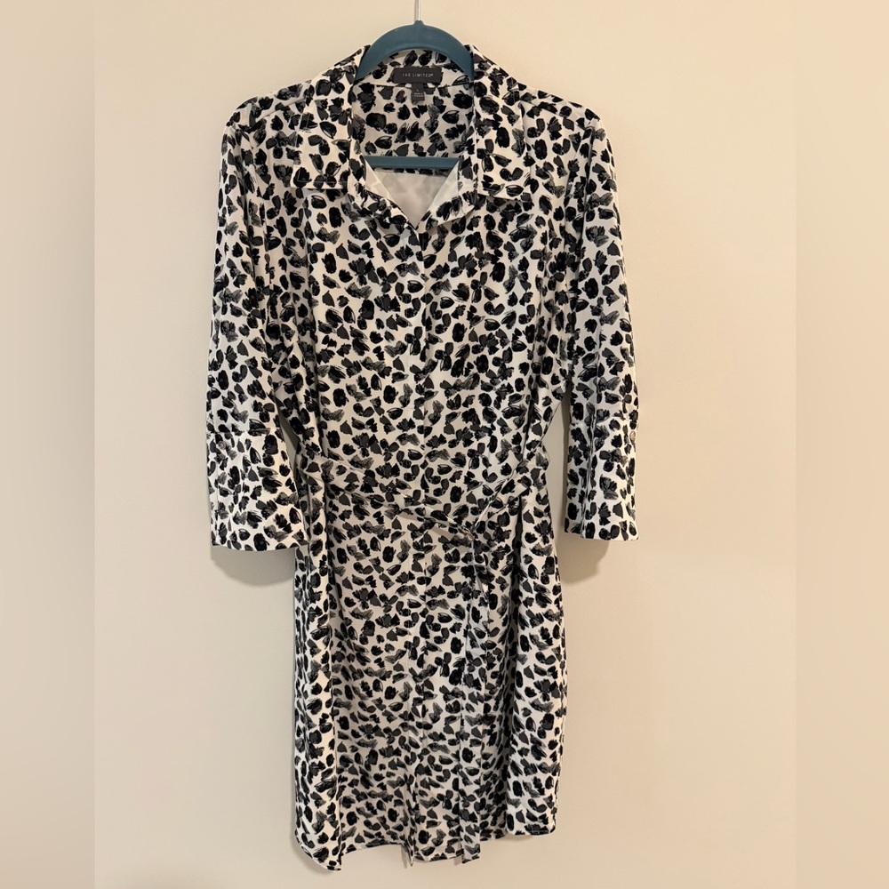 *LIKE NEW* The Limited Brushstroke Patterned Shirt Dress